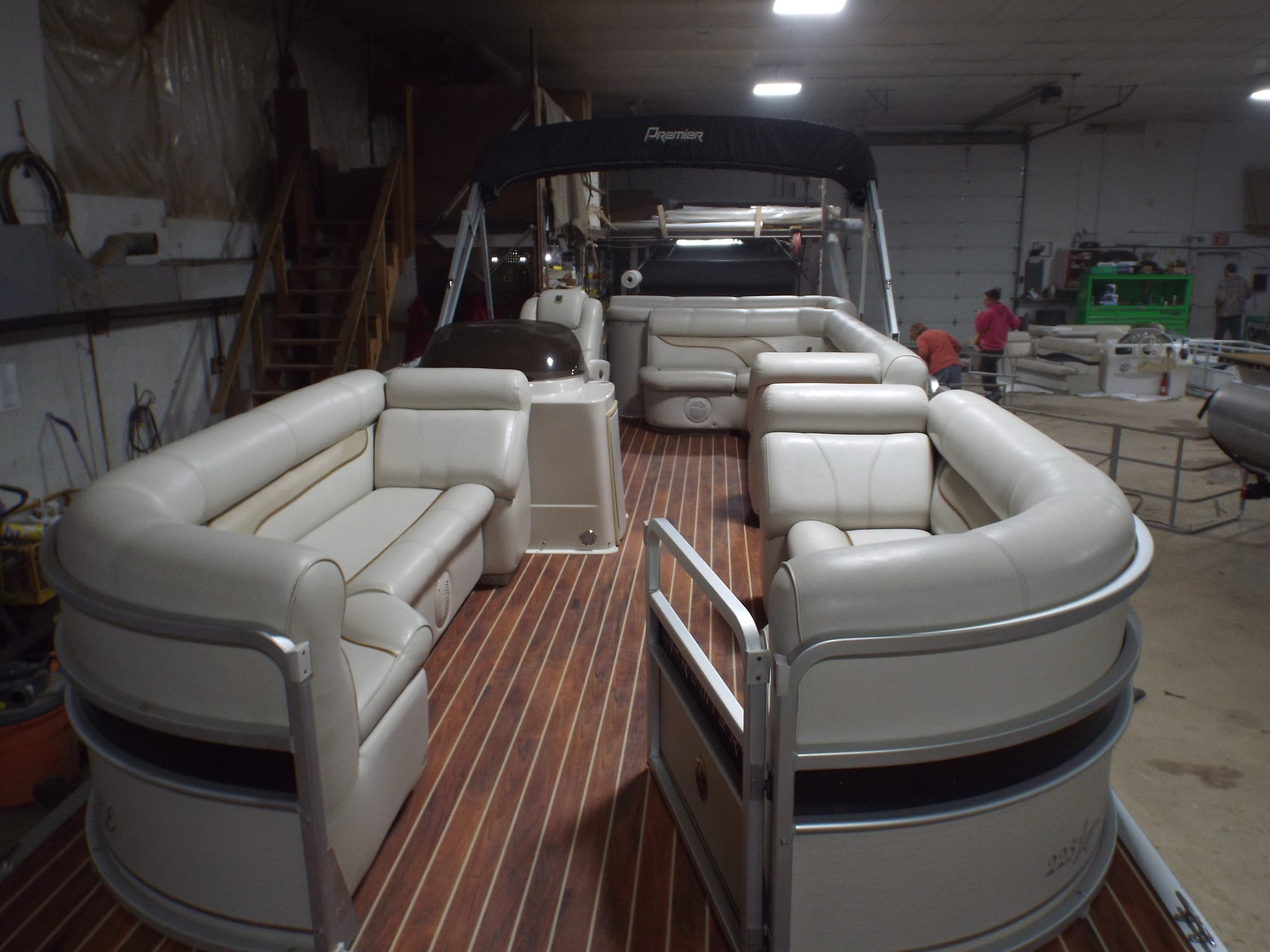 Pontoon Flooring Marsh Brothers, Inc. Quincy Michigan